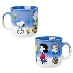 Silver Buffalo Peanuts Reactive Glaze Ceramic Character Mug